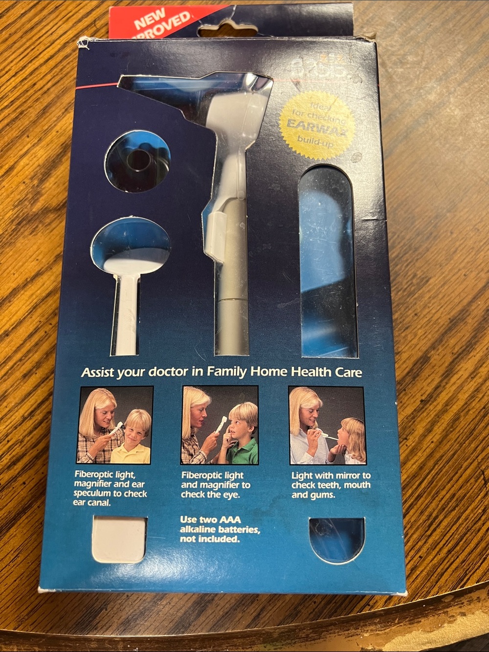 Ear Nose Throat Med-Check Light by Basis - Navy/White - Picture 2 of 5
